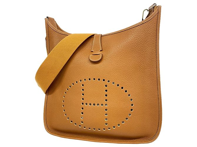 Hermès Borsa a spalla Hermes Evelyne 1GM D'oro