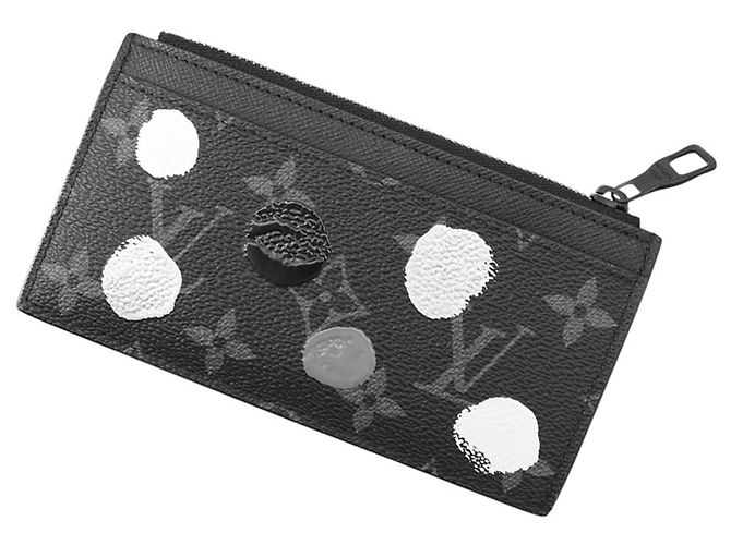 Louis Vuitton Monogram Eclipse Business Card Case Schwarz Monogramm