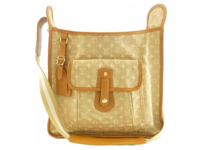 Borsa a tracolla Louis Vuitton Monogram Mini Buzas Marie-Kate Beige