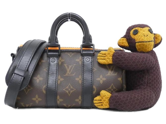 Borsa Boston Louis Vuitton Monogram Keepall XS Marrone
