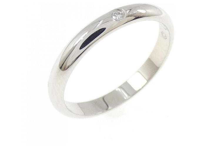 Cartier Ehering aus Platine 950 mit Diamanten