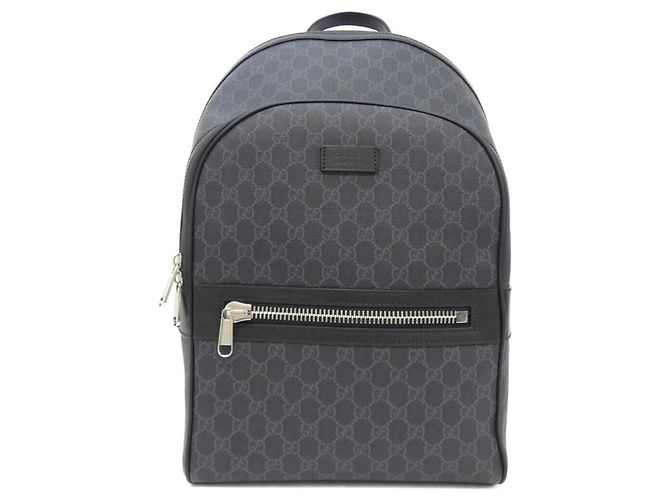 Gucci GG Supreme Backpack Black