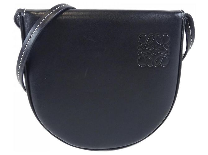 Borsa pouch Loewe in vitello nero