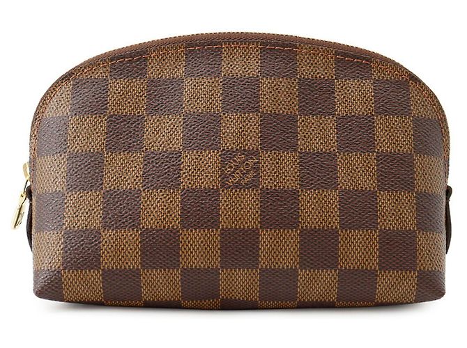 Louis Vuitton Damier Ebene Pochette Tic PM Rosso