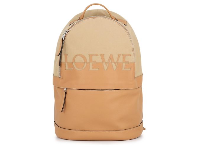 Sac à dos rond Loewe Beige
