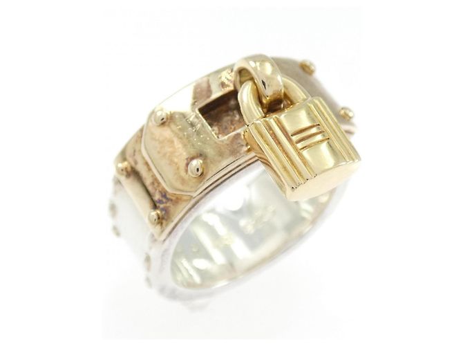 Ring Anello Hallmark Hermès Argento D'oro