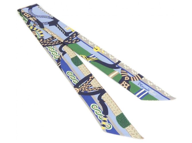 Hermès Twilly Hermes Fantaisie d'Etriers Multicolore