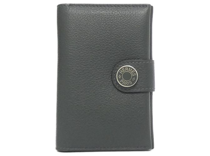 Hermès Hermes R.M.S. Visitenkartenetui Grün Dunkelgrün
