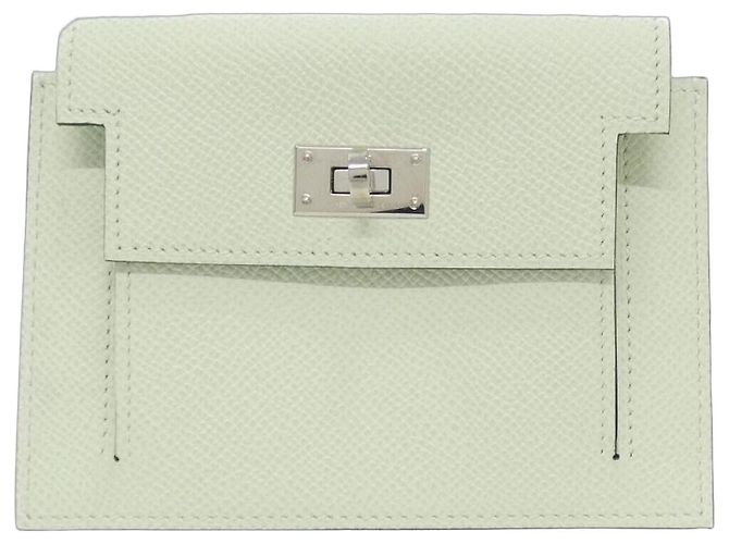 Hermès Hermes Kelly Pocket Compact Wallet Green