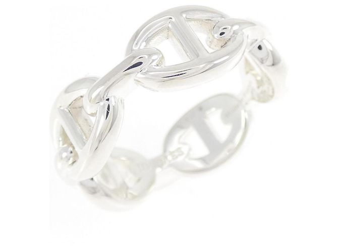 Ring Anel Hermès Chaine d'Ancre Enchainée