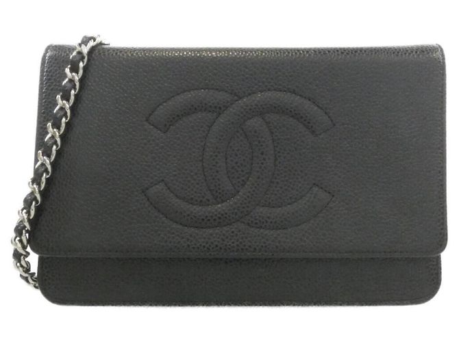 Catena per portafoglio Chanel Timeless CC Line 48654 Nero