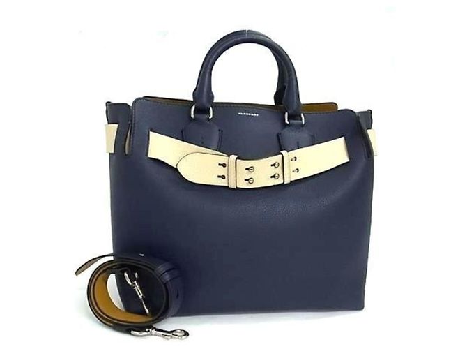 Borsa a cintura Burberry Medium Blu navy