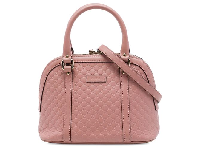 Bolso Dome Gucci Mini Microguccissima Rosa