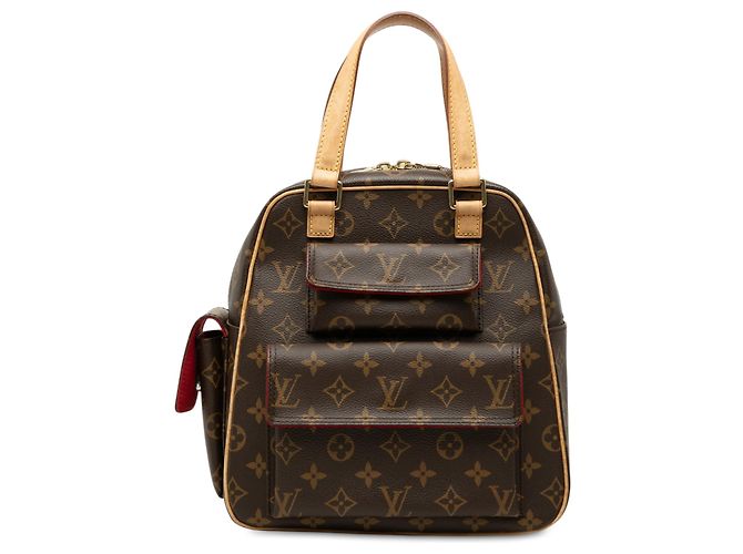 Louis Vuitton Brown Monogram Excentri Cite Marrone