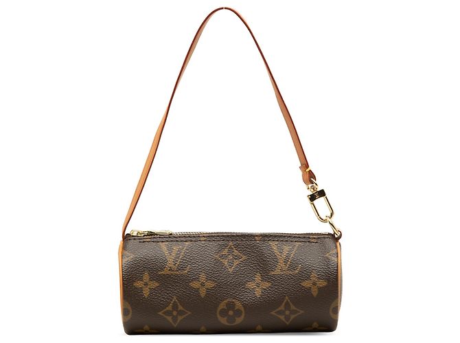 Louis Vuitton Pochette Papillon Monogram Marrón Castaño