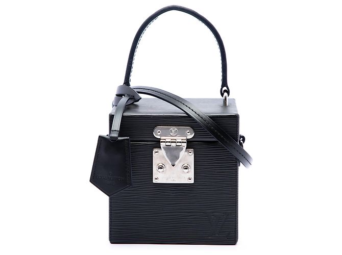 Louis Vuitton Black Epi Bleecker Box Noir