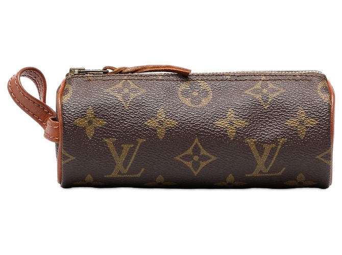 Louis Vuitton Estojo para Bolas de Golfe Monogram Brown Marrom