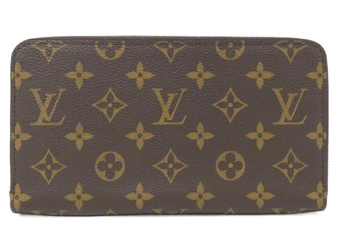 Portafoglio Louis Vuitton Monogram Zippy Organizer Marrone