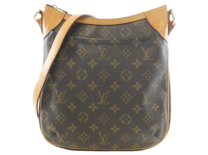 Bolsa de Ombro Louis Vuitton Monogram Odeon PM M56390 Marrom