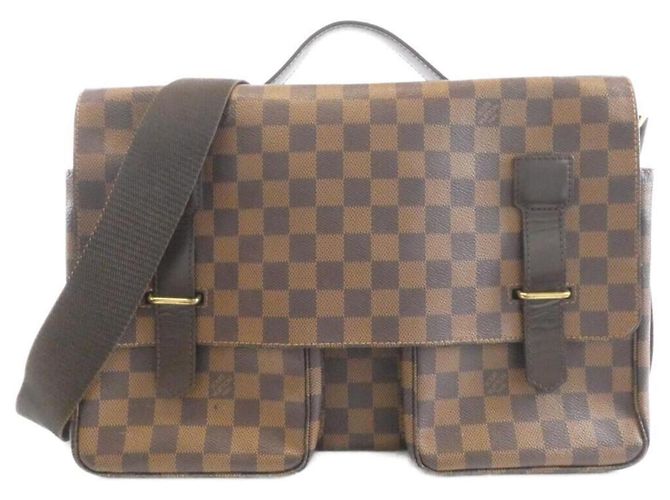 Bolsa de Ombro Louis Vuitton Damier Broadway Damier ebene