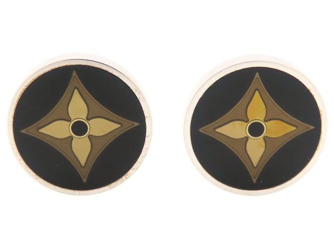Louis Vuitton Brown Damier Cufflinks