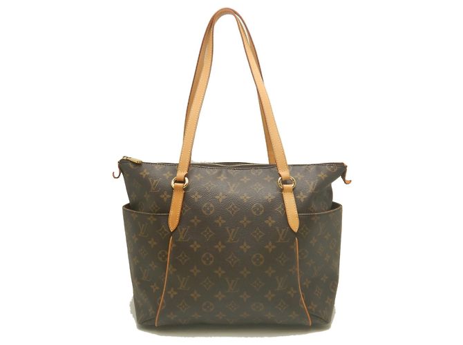 Louis Vuitton Monogram Totally MM Tote Bag Braun Monogramm