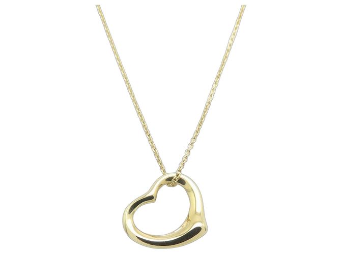 Autre Marque Collar Open Heart Elsa Peretti Tiffany & Co. Dorado