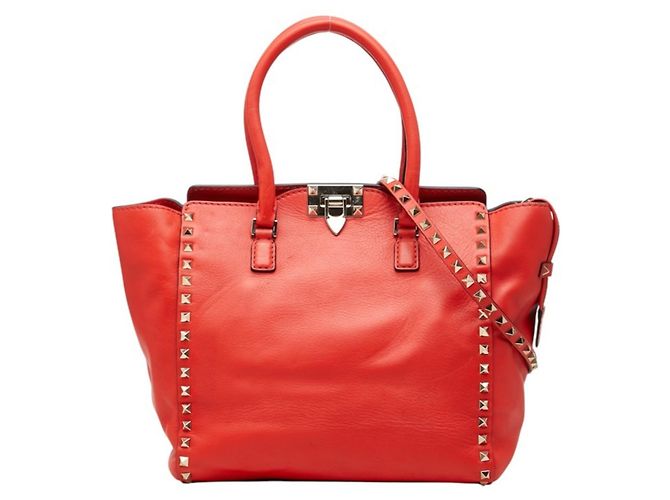 Bolso Valentino Rockstud Roja