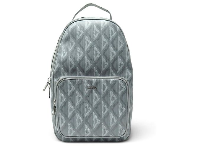 Christian Dior NEU DIOR MINI RIDER GÜRTELTASCHE DIAMOND GRAU CANVAS RUCKSACK GREY BAGPACK