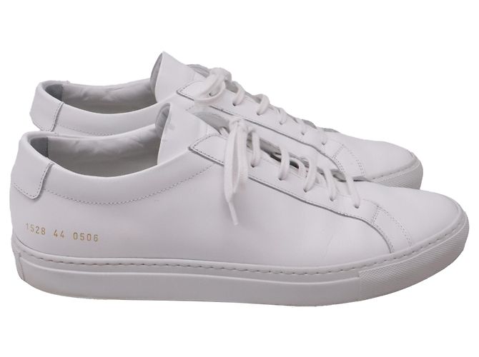 Autre Marque Sneakers Common Projects Achilles Low-Top in pelle bianca Bianco