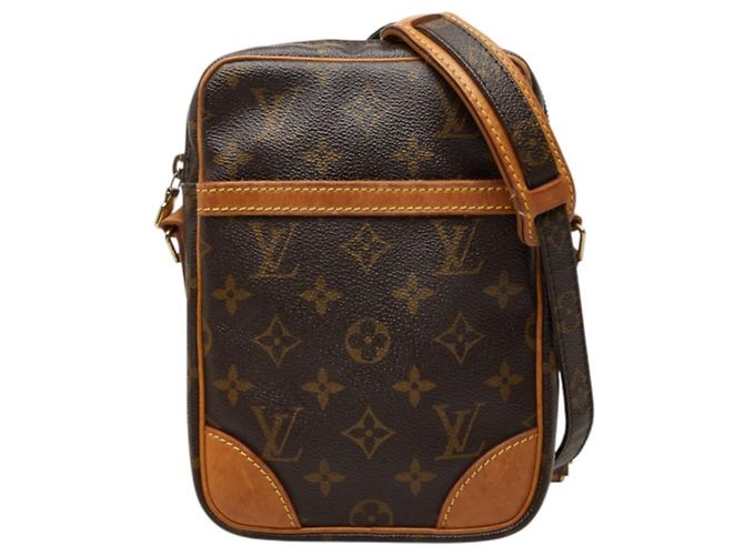Bolsa de ombro Louis Vuitton Monogram Danube Marrom Monograma