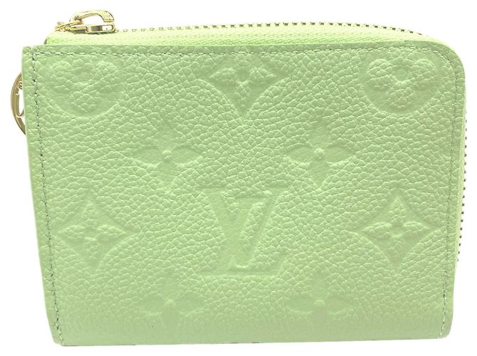 Portamonete Louis Vuitton Monogram Empreinte Green Verde