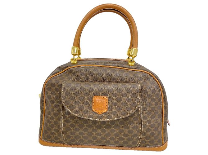 Céline Borsa Celine Macadam Brown Marrone