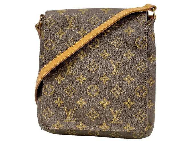 Bolsa de Ombro Louis Vuitton Monogram Musette Salsa Marrom