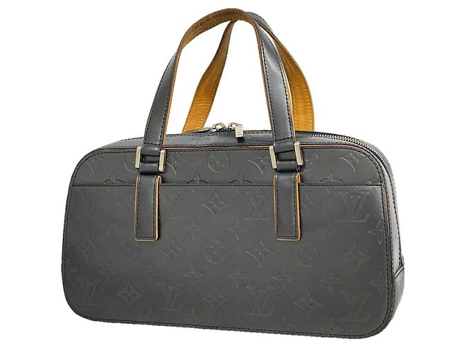 Bolsa Louis Vuitton Monogram Mat Shelton Azul