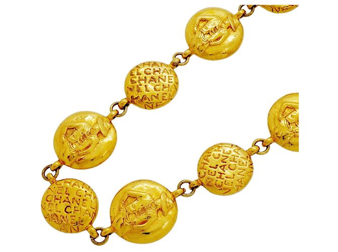 Collar Círculo Chanel Mademoiselle Dorado
