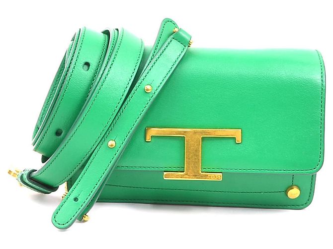 Marsupio e borsa a tracolla Tod's in pelle verde