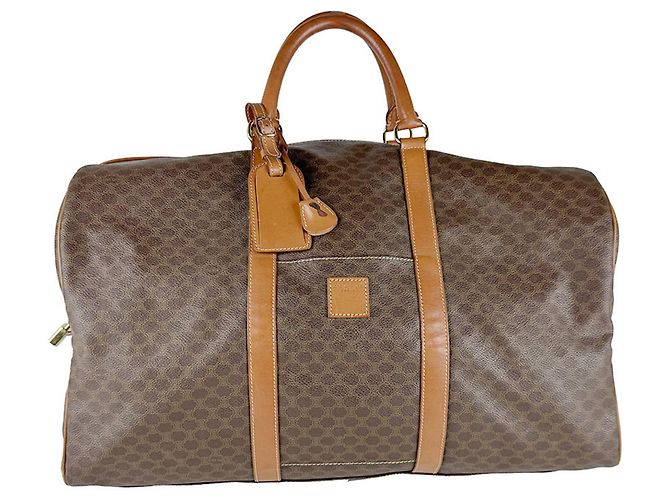 Céline Celine Macadam Brown Handtasche Braun