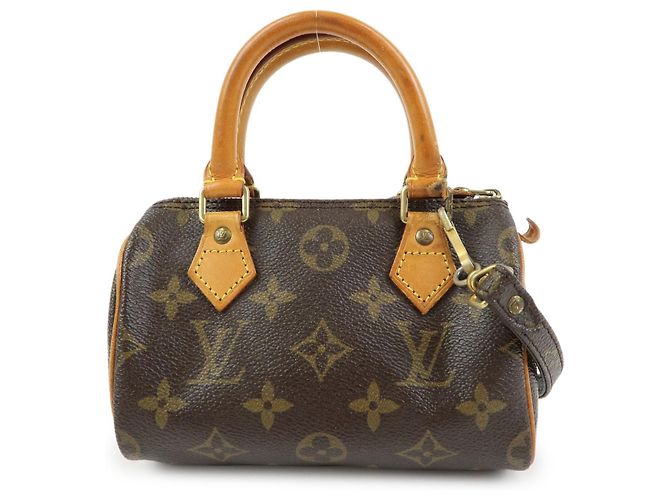 Louis Vuitton Speedy Mini HL Monogram Canvas Marron