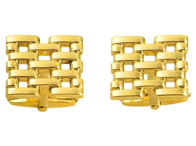 Alfred Dunhill Dunhill 18K Yellow Gold Cufflinks