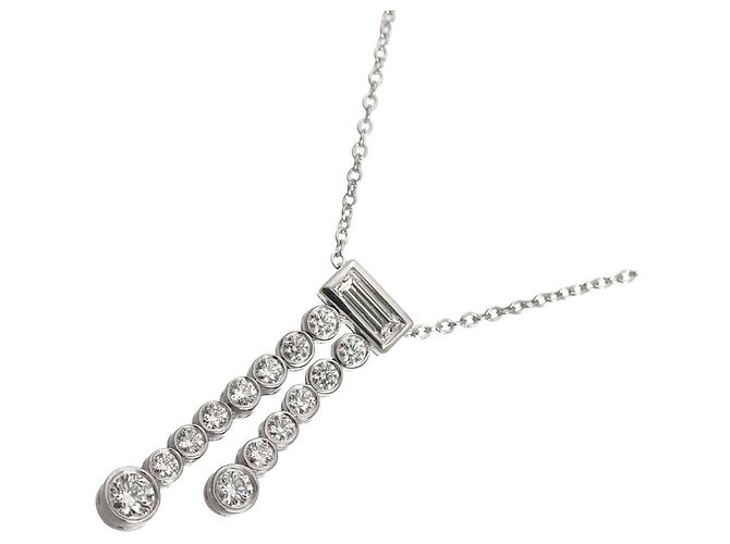 Autre Marque Tiffany & Co. Jazz Double Drop Halskette