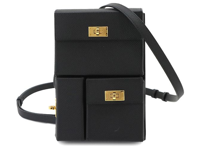Hermès Sac à main Hermes Kelly Multipocket To Go Noir