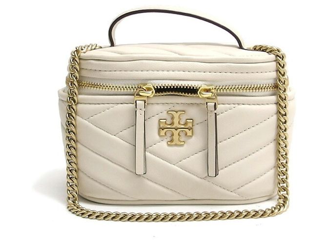 Tory Burch Kira Mini Vanity Bag Blanc