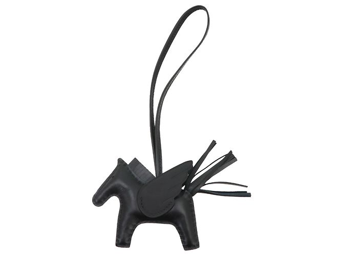 Hermès Hermes So Black Rodeo Pegasus PM Handbag Charm