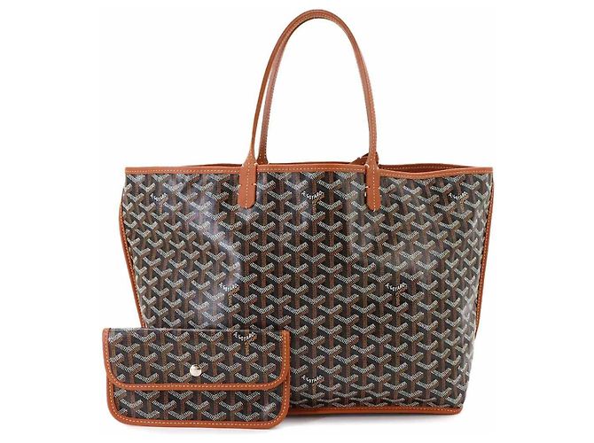 Goyard Anjou PM Wendbare Tote Bag Braun Schwarz