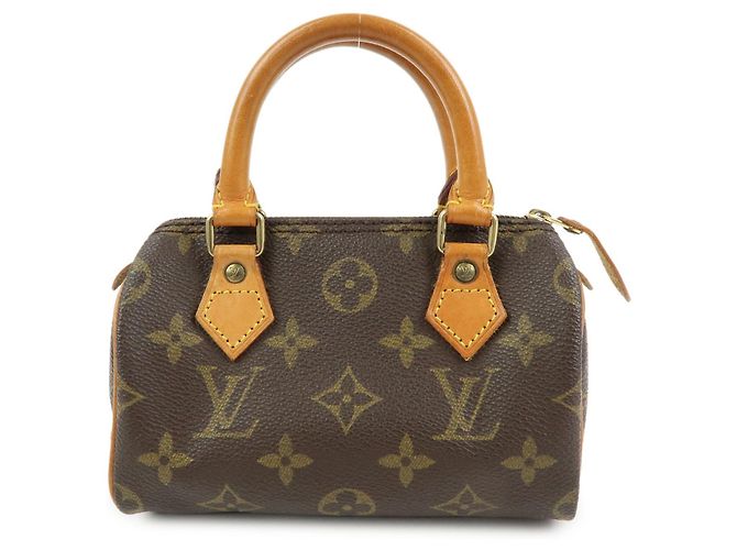 Louis Vuitton Speedy Mini HL Monogram Canvas Marrom