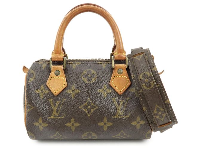 Louis Vuitton Speedy Mini HL Monogram Canvas Marrom