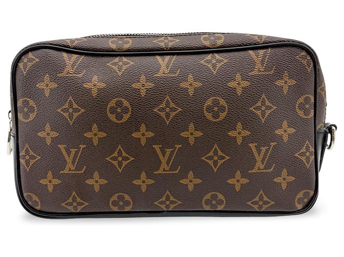 Louis Vuitton Trousse Blush Monogram Canvas GM Marrom