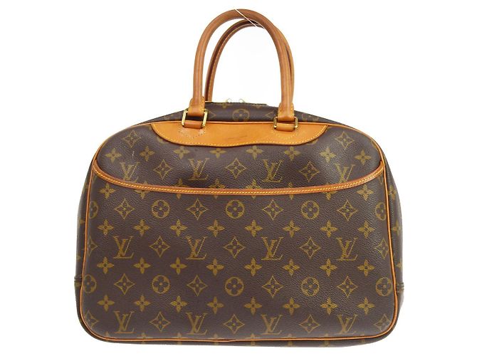 Louis Vuitton Deauville Monogram Canvas MM Marrom