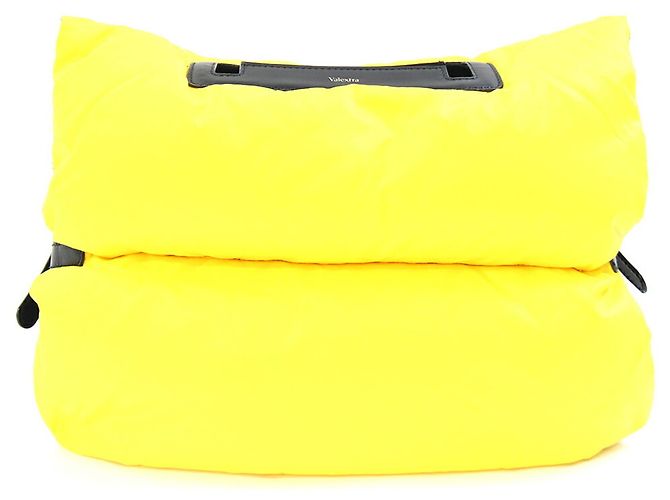 Housse de sac à main Valextra SGES56517 Noir Jaune